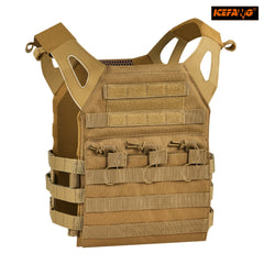 Tactical Vest Military Body Armor Plate Carrier Magazine Chest Rig Airsoft Paintball Chest Protector Molle Loading Bear Gear