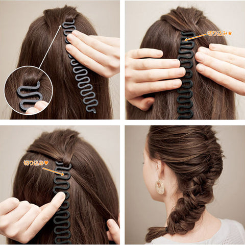 Hair Styling Tools updo fashion up hair accessories hair dresser French Braid