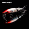 Image of Bearking 2016good fishing lure minnow quality professional bait 11.3cm 13.7g swim bait jointed bait equipped black or white hook
