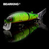 Image of Bearking 2016good fishing lure minnow quality professional bait 11.3cm 13.7g swim bait jointed bait equipped black or white hook