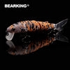 Image of Bearking 2016good fishing lure minnow quality professional bait 11.3cm 13.7g swim bait jointed bait equipped black or white hook