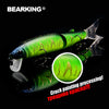 Image of Bearking 2016good fishing lure minnow quality professional bait 11.3cm 13.7g swim bait jointed bait equipped black or white hook