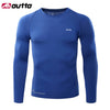 Image of Cycling Base Layers Long Sleeves Compression Tight Bicycle Running Bodybuilding Bike Clothes Jersey Sports Underwear Clothing