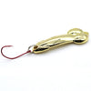 Image of LUSHAZER DD spoon fishing lure 5g 10g 15g silver gold metal fishing bait spinnerbait Treble Hook hard lures China free shipping