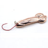 Image of LUSHAZER DD spoon fishing lure 5g 10g 15g silver gold metal fishing bait spinnerbait Treble Hook hard lures China free shipping