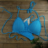 Image of Handmade Women's Swimwear Feeler Crochet Bikini Set Lining swim trunks U Pick 13 Color