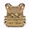 Image of Tactical Vest Military Body Armor Plate Carrier Magazine Chest Rig Airsoft Paintball Chest Protector Molle Loading Bear Gear