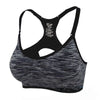 Image of Women Fitness Yoga Sports Bra For Running Gym Adjustable Spaghetti Straps Padded Top Seamless Top Athletic Vest S M L