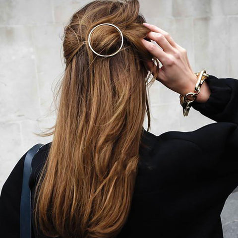 Unique Hiar Stick Circle Arrow Fork Hair Pins & Clips Fashion Women Hair Accessories Jewelry