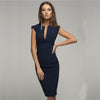 Image of 2017 New Fashion Womens Autumn Style Sexy V Collar Self Cultivation Dresses Summer Vintage Elegant Club Christmas Party Dress