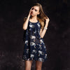 Image of YIMEISHAN2018 New 3piece Women Swimwear Swan print Bikini Cut Out Cover Up Bathing Suit Bikini Set beach pattern bikini Ruffle