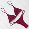 Image of OMKAGI Brand Swimsuit Swimwear Women biquini Sexy Push Up Micro Bikini Set Swimming Bathing Suit Beachwear Brazilian Bikini 2018