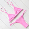 Image of OMKAGI Brand Swimsuit Swimwear Women biquini Sexy Push Up Micro Bikini Set Swimming Bathing Suit Beachwear Brazilian Bikini 2018