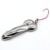 Image of LUSHAZER DD spoon fishing lure 5g 10g 15g silver gold metal fishing bait spinnerbait Treble Hook hard lures China free shipping